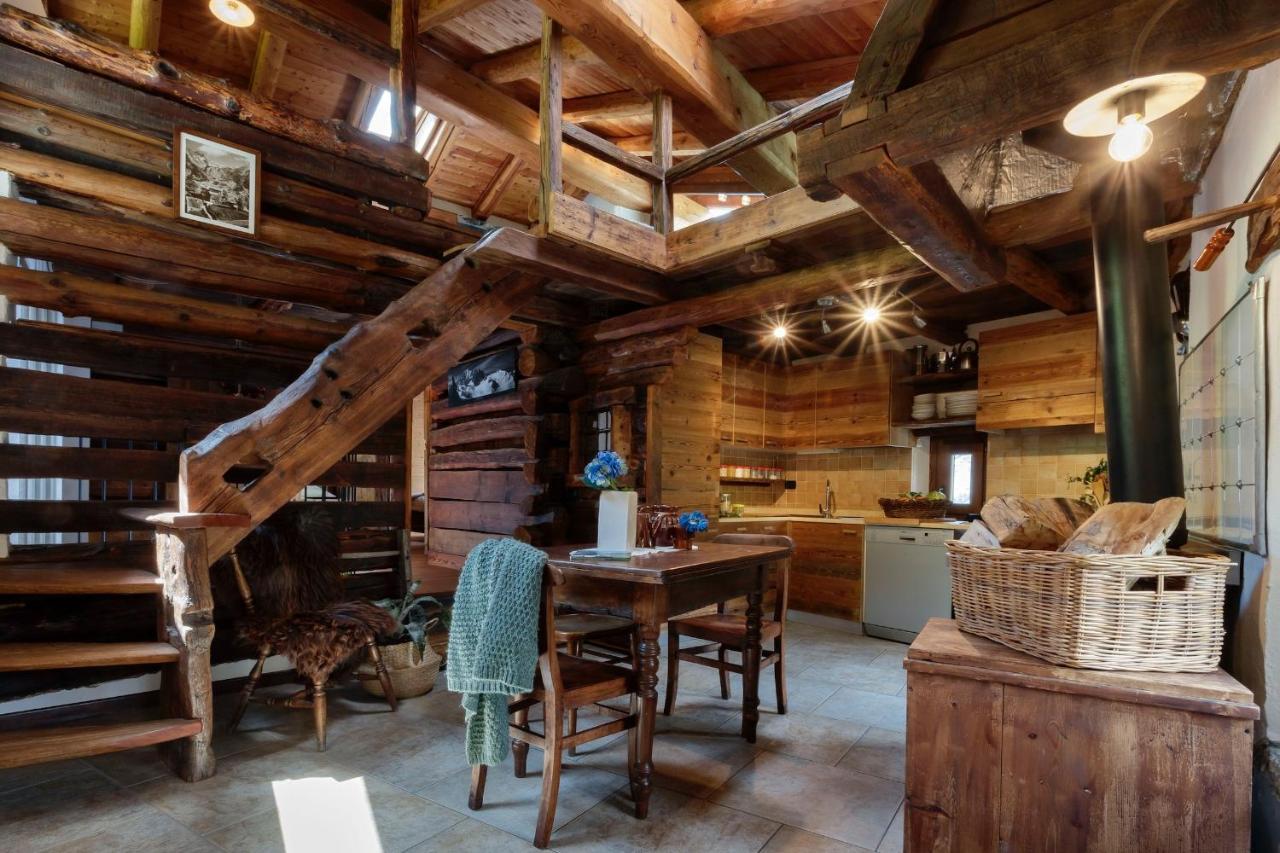 Hellochalet - Chalet Da Miro - Sunny Terraces With Stunning Matterhorn Views, Reachable On Foot Only Valtournenche Exterior foto
